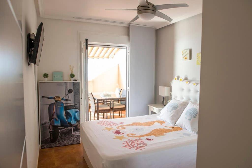 Precioso Apartamento Frente Al Mar Santa Pola Exterior foto